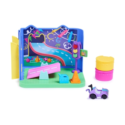 Product Μινιατούρα Spin Master Gabbys Dollhouse: Carlita Purr-ific Play Room - Deluxe Room Set (20145704) base image