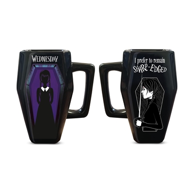 Product Κούπα Pyramid: Wednesday - Coffin Shaped Mug (SCMG27883) base image