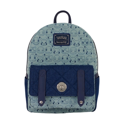 Product Σχολική Τσάντα Loungefly Pokémon - Faux Denim Mini Backpack (PMBK0328) base image