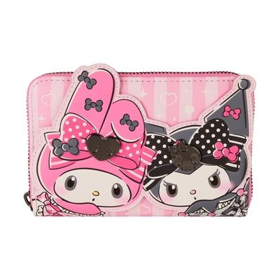 Product Πορτοφόλι Loungefly Sanrio: My Melody And Kuromi Zip Around (SANWA1037) base image