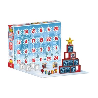 Product Φιγούρα Funko Bitty Pop! Countdown Calendar: Marvel Comics - Stackable Holiday Tree base image