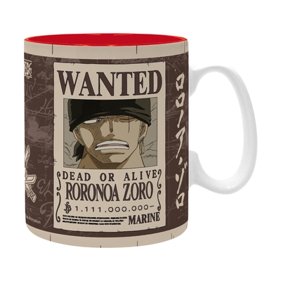 Product Κούπα Abysse One Piece - Zoro Wanted Mug (460 ml) (ABYMUGA582) base image