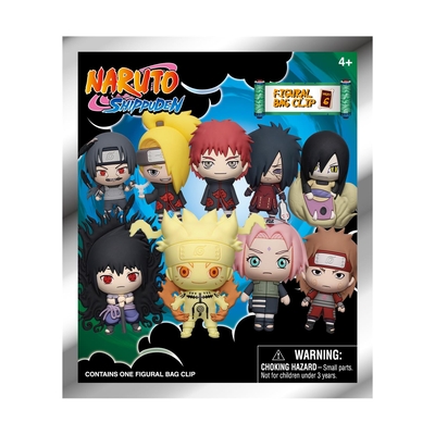 Product Μπρελόκ Monogram: Naruto (Blind Bag/Random) 3D Foam Bag Clips Figures base image