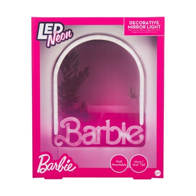 Product Διακοσμητικό Φωτιστικό Paladone: Barbie - Wall Mountable LED Neon Mirror (PP14619BRVN) base image