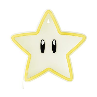 Product Διακοσμητικό Φωτιστικό Paladone: Super Mario - Super Star Wall Mountable LED Neon (PP14711NNVN) base image