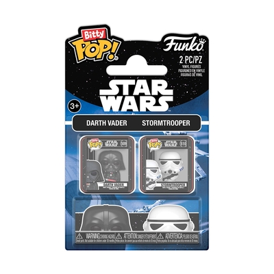 Product Φιγούρα Funko Bitty Pop! 2-pack Disney: Star Wars - Darth Vader & Stormtrooper base image