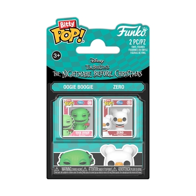 Product Φιγούρα Funko Bitty Pop! 2-pack: The Nightmare Before Christmas - Oogie & Zero base image