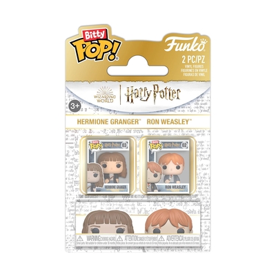 Product Φιγούρα Funko Bitty Pop! 2-pack: Harry Potter - Ron & Hermione base image