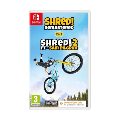 Product Παιχνίδι NSW Shred! Remastered &amp; Shred 2 Ft Sam Pilgrim (Code in a Box) base image