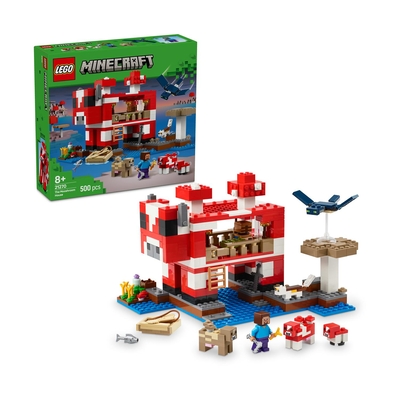 Product Lego Minecraft: The Mooshroom House (21270) base image