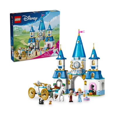 Product Lego Disney Princess: Cinderella’s Castle & Horse Carriage (43275) base image