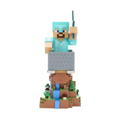 Product Βάση Κινητού & Controller EXG Cable Guys: Minecraft - Steve in Diamond Armour Phone & Controller Holder (CGCRMC400756) base image