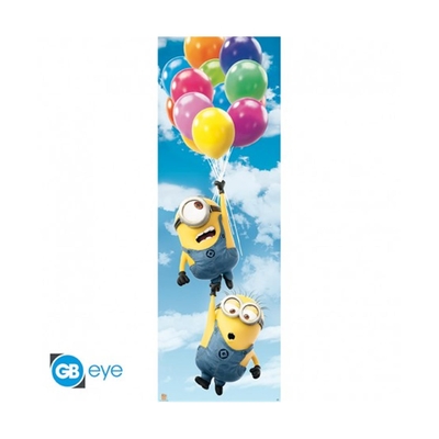 Product Αφίσα Abysse: Minions - Balloons Door (53X158) base image