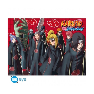 Product Αφίσα Abysse: Naruto Shippuden - Akatsuki Red Chibi (52X38) base image