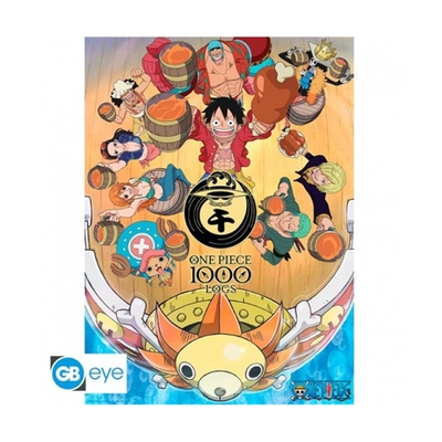 Product Αφίσα Abysse: One Piece - 1000 Logs Cheers Chibi (52X38) base image