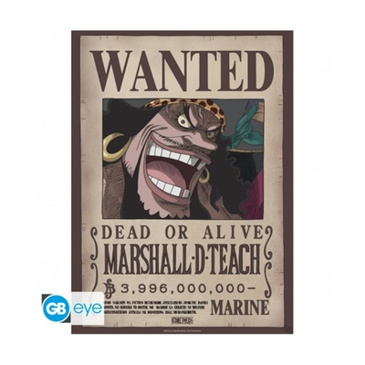 Product Αφίσα Abysse: One Piece - Wanted Blackbeard Wano Chibi (52X38) base image