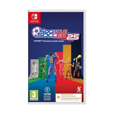 Product Παιχνίδι NSW Sociable Soccer 25 ( Code in A Box) base image