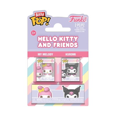 Product Φιγούρα Funko Bitty Pop! 2-Pack: Hello Kitty and Friends - My Melody & Kuromi base image