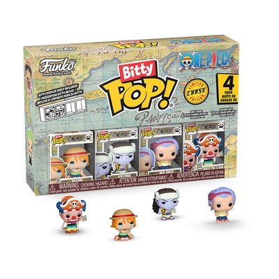 Product Φιγούρα Funko Bitty Pop! 4-Pack: One Piece - Nami, Arlong, Nojiko, Bitty Pop! Chase base image
