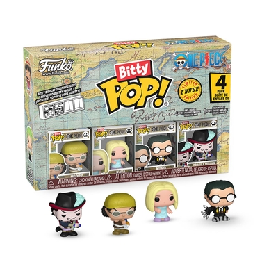 Product Φιγούρα Funko Bitty Pop! 4-Pack: One Piece - Usopp, Kaya, Kuro, Bitty Pop! Chase base image