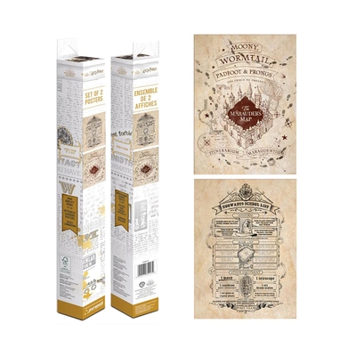 Product Αφίσα Pyramid: Harry Potter (Map And School List) base image