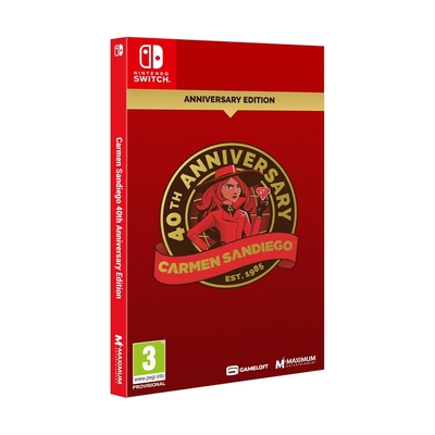 Product  Παιχνίδι NSW Carmen Sandiego: 40th Anniversary Edition base image
