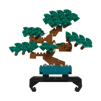 Product Φιγούρα Τουβλάκια Bandai Nanoblock Object  Bonsai Building Block Figure (NBC224) base image
