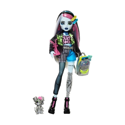 Product Κούκλα Mattel Monster High Frankie Stein Fashion Doll with Pet (HXH73) base image