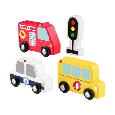 Product Fisher Price : Wooden Vehicle Pack (JCY32) base image