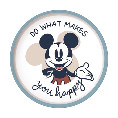 Product Παιδικό Πιάτο Stor Disney: Mickey Mouse Full Of Smiles - Non Slip Bicolor Premium Plate (10493) base image