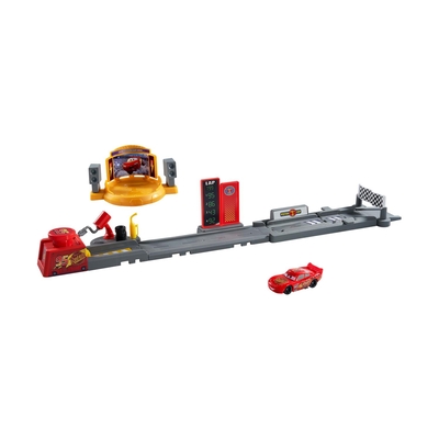 Product Μινιατούρα Mattel Disney Cars Lightning McQueen Piston Cup Launching Playset (JDJ02) base image