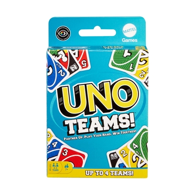 Product Παιχνίδι με Κάρτες Mattel Uno Teams (HXT58) base image