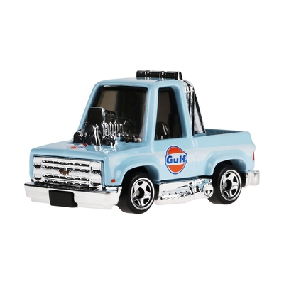 Product Μινιατούρα Mattel Hot Wheels Silver Series Tooned Gulf Racing Toon'D '83 Chevrolet Silverado (JCB64) base image