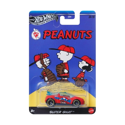 Product Μινιατούρα Mattel Hot Wheels Silver Series Peanuts 75th Super Gnat Vehicle (JCB84) base image