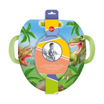 Product Παιδικό Κάθισμα Τουαλέτας Stor: Dinosaurs - Soft Potty Training Seat base image
