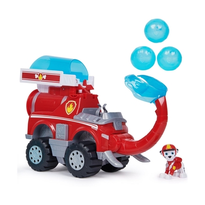 Product Spin Master Paw Patrol: Jungle Pups - Marshall's Load 'N' Launch Fire Truck Vehicle (6068023) base image