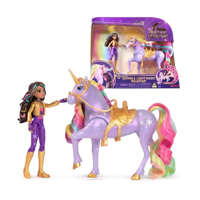 Product Κούκλα Spin Master Unicorn Academy Sophia  Light Magic Wildstar Mini Doll  Unicorn (6067325) base image