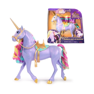 Product Κούκλα Spin Master Unicorn Academy Rainbow Light-Up Wildstar Unicorn (Instrumental, English) (6071157) base image