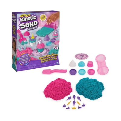 Product Παιχνίδι Κατασκευών Spin Master Kinetic Sand: Shimmer - Unicorn Bake Shoppe (6065201) base image