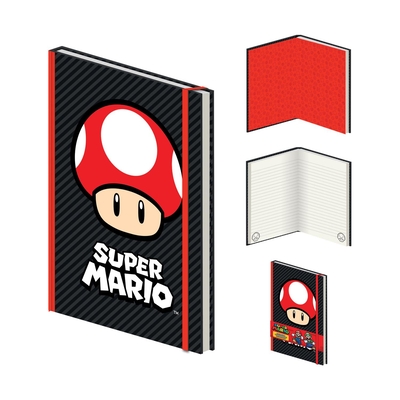 Product Σημειωματάριο Pyramid Super Mario - Mushroom A5 Premium Notebook (SR74601) base image
