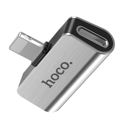 Product Αντάπτορας Hoco Ls24 Lightning Για Ακουστικά Και Φόρτιση base image