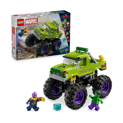Product LEGO Marvel: The Hulk Truck vs. Thanos (76312) base image