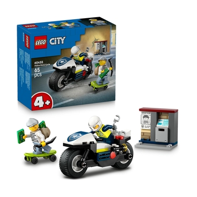 Product Lego City: Police Motorcycle Chase (60455) base image