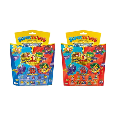 Product Μινιατούρα AS Superthings Rivals of Kaboom Rescue Force Blister Pack 10 Superthings Figure (1013-61137) base image