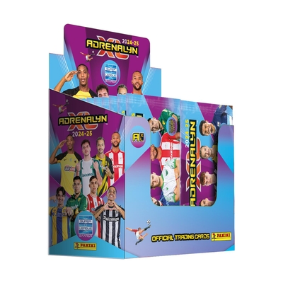 Product Αυτοκόλλητα Panini Superleague 2025: Adrenalyn XL Display of 50 packs (6 Cards per Pack) base image