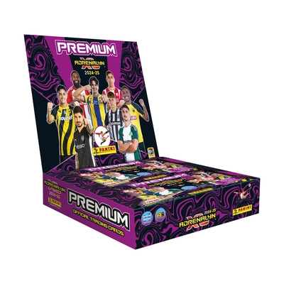 Product Αυτοκόλλητα Panini Superleague 2025: Adrenalyn XL Display of 10 Premium Packs (10 Cards per Pack) base image