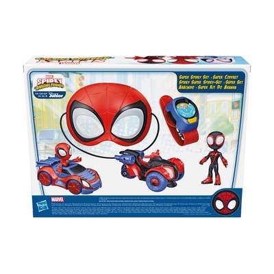 Product Φιγούρα Δράσης Hasbro Disney Junior Spidey And His Amazing Friends Super Spidey Set Vehicle (F6691) base image