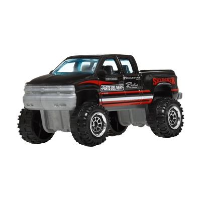 Product Μινιατούρα Mattel Matchbox Parts Delivery Chevrolet Silverado 4x4 Vehicle (JCG50) base image