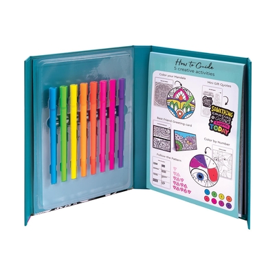 Product Σετ Ζωγραφικής AS Happi Hobbi: Art Journal Neon Μαρκαδόροι (1038-11041) base image