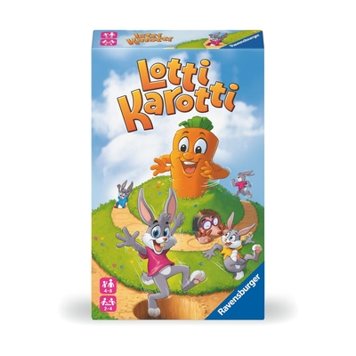 Product Επιτραπέζιο Παιχνίδι Ravensburger Board Game: Τρελολαγουδάκια [Travel] (24812) base image